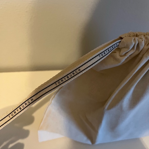 Tory Burch Tan Mini Bag with Structured Shape and Top Handle - Picture 9 of 9